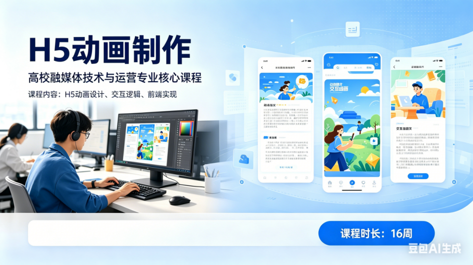 H5动画制作课程宣传(1)